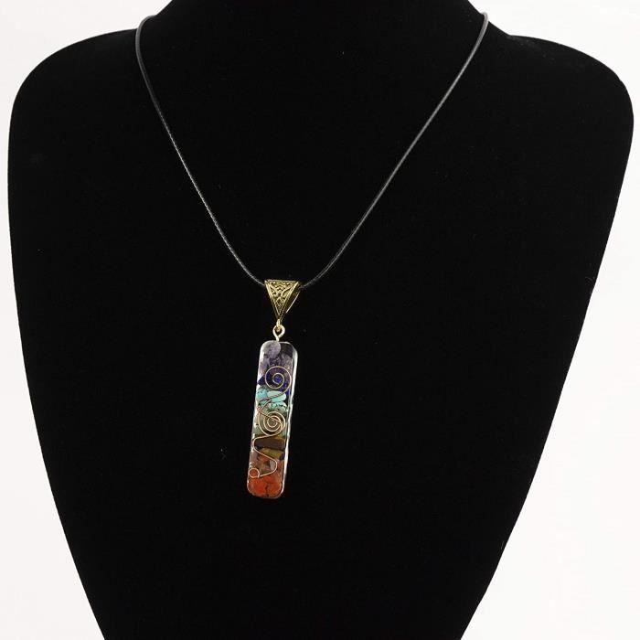 Collier - Améthyste - Pierres Naturelles - Orgonite - Mixte