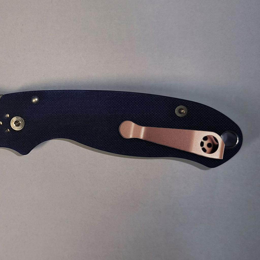 Titanlegierung Rückenclip DIY Zubehör Klapptaschenmesser Werkzeugmesser Rückenclips für Recons