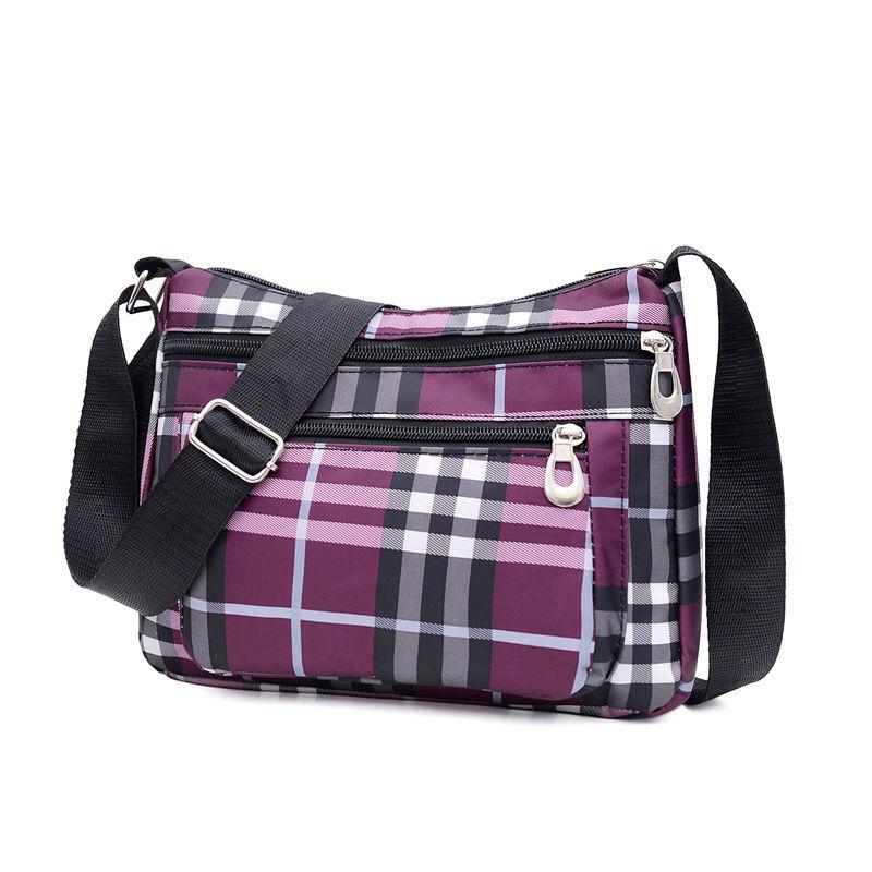 Summer Outdoor Women's Bag Single Shoulder Mommy Bag Large Capacity Wear Resistant Cloth Bag Waterproof Shoulder Bag