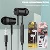 D21 Kabelgebundenes Headset In-Ear Bass Ohrstöpsel Smart Gaming Kopfhörer mit Mikrofon für Mobiltelefon Computer
