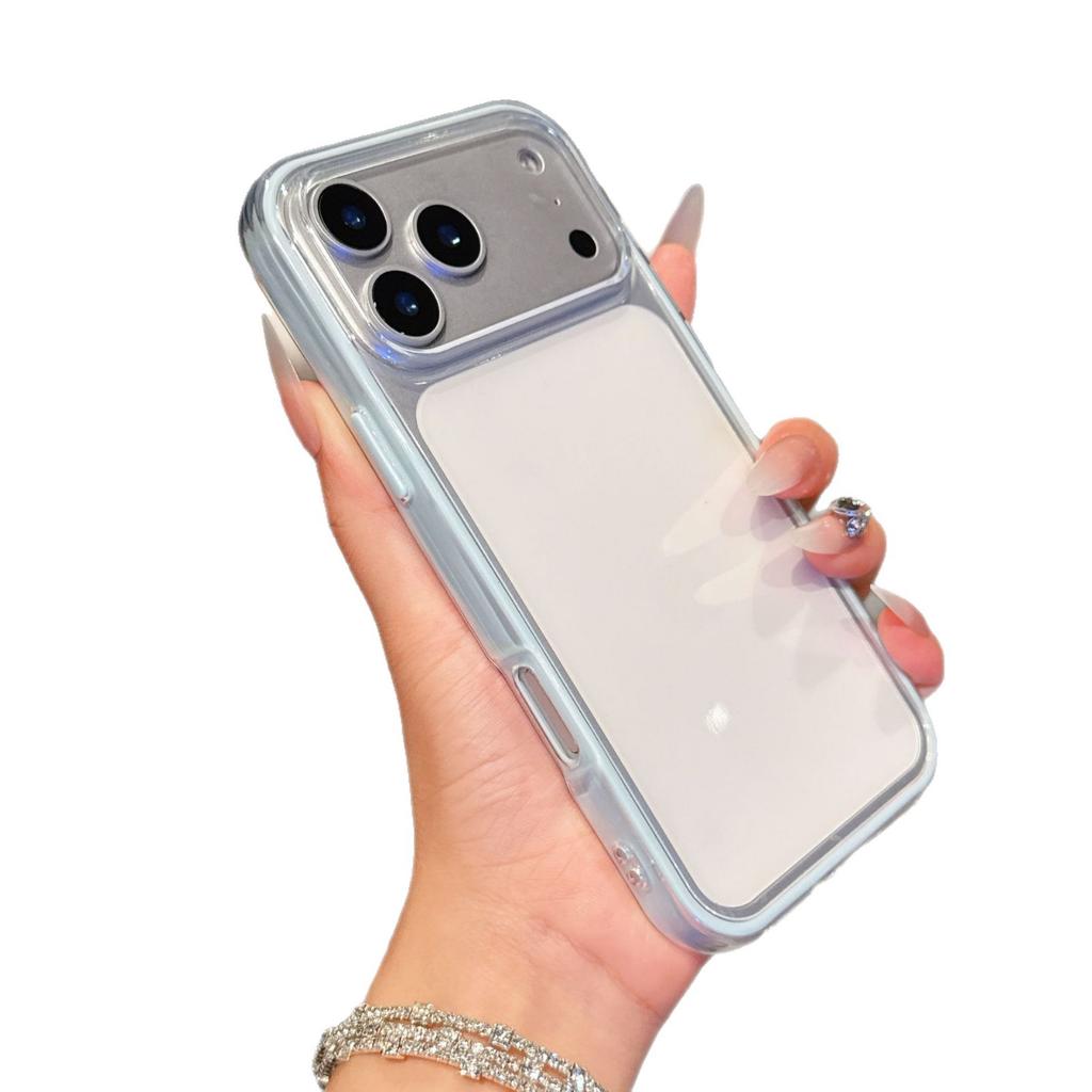 For IPhone 17 ProMax Dual Color 2-in-1 Phone Case for Apple 16 Anti Drop 15 Transparent Protective Cover