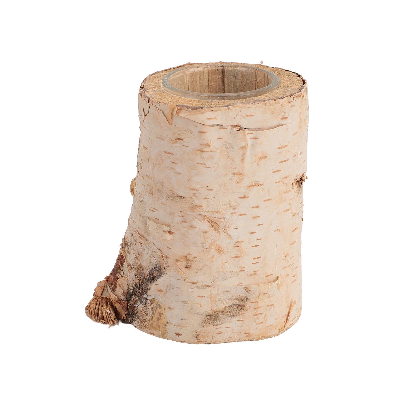 

Подсвечник из березы, скандинавская подставка для чайных свечей, деревянное украшение стола для свадебного салона M