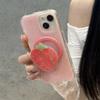 Korejský Roztomilý Jahoda Meloun Magnetický Držák Grip Tok Griptok Stojan na Telefon Podpora Pro iPhone 16 Pro Pad Magsafe