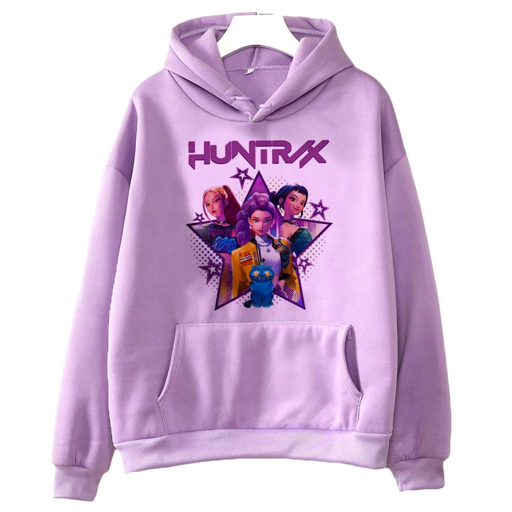 Korean Popular Devil Hunter Hoodies, Korean Popular Men's and Women's Sportswear, Fashion Streetwear Trends, Anime Tops