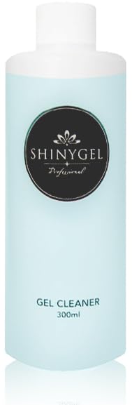 

SHINYGEL Shiny Gel Gel Cleaner 300 мл Большая емкость Удаление масла с ногтей Незатвердевший гель Очищающее средство для протирания кистей Гель для очистки кистей Сделано в Японии Чисто синий