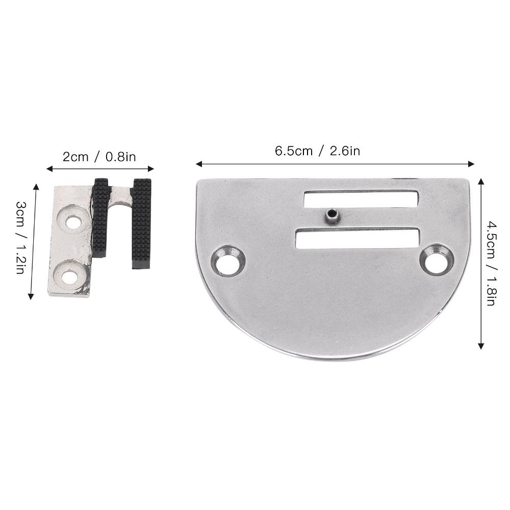 Industrial Needle Plate Precision Teeth Presser Foot Side Cutter Feet  Industrial Overlock