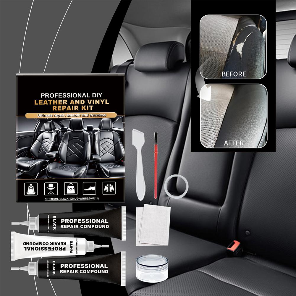 Car Leather Seat Repair Kit Fill Cracks Scratches Furniture Car Ml Maintenance Seat Supplies Interior 100 Sofa T5V6