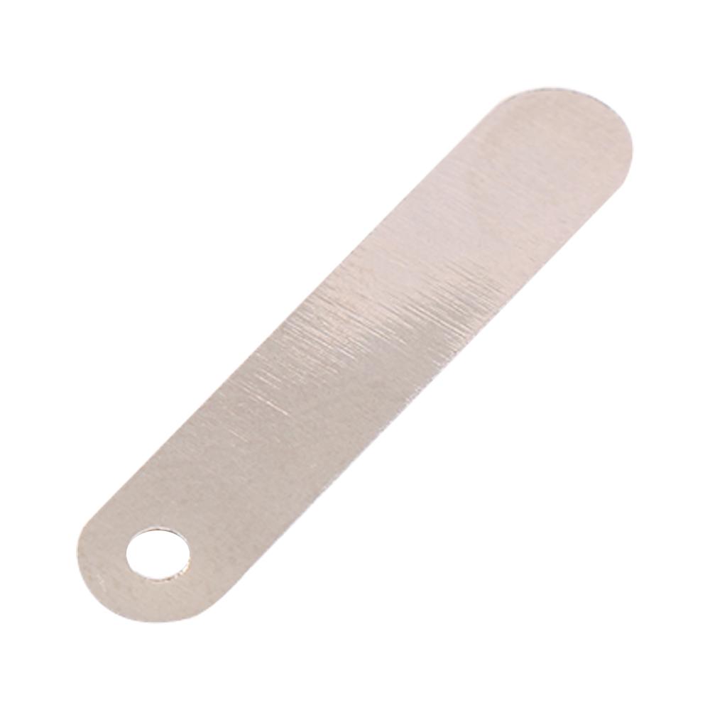 

100pcs 2.5x0.5cm Solder Tab for Sub C 14500 18650 Rechargeable Battery Cell серебряный