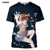 Summer Style T-Shirt Men Women T-shirt 3D Print Anime Game A Certain Scientific Railgun T Harajuku T Shirt Clothing
