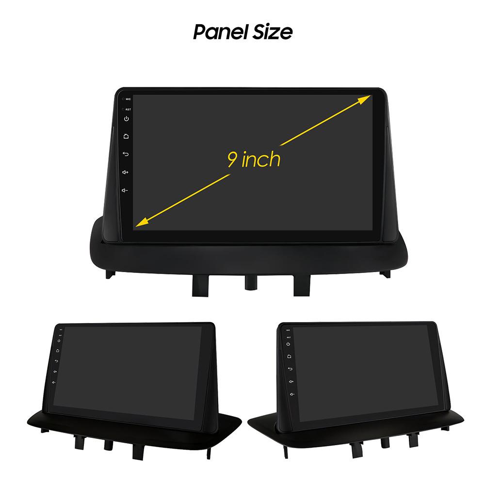 9" Large Screen Android GPS Navigation for 08-14 Megane 3 - Intelligent All-In-One Car System