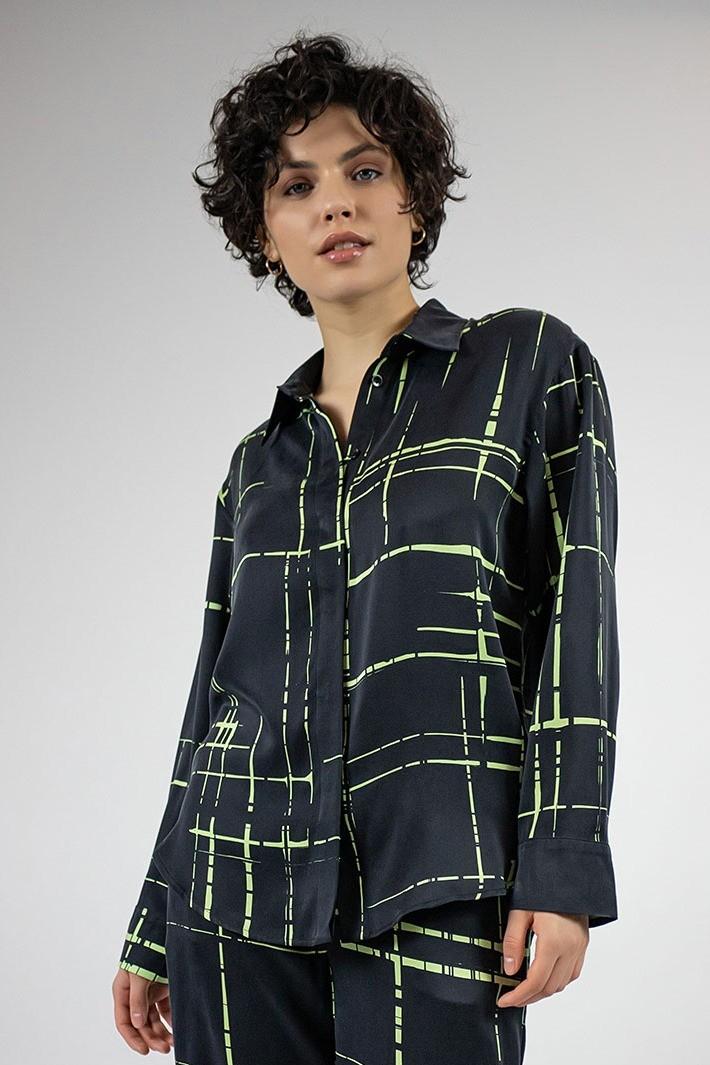 

Сорочка NOKAYA (94502) 42(S) різнокольорові кольору