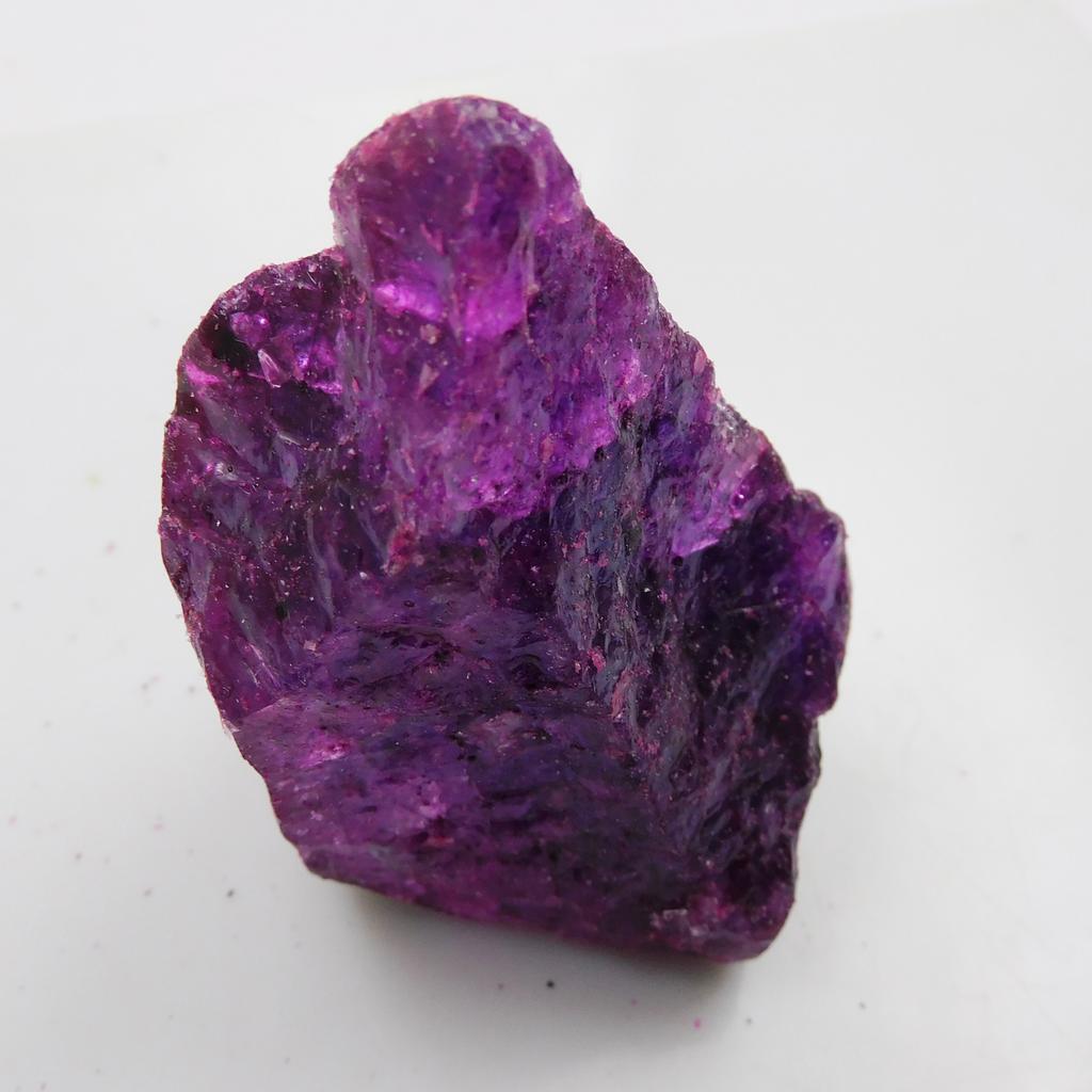 Natural Purple Sapphire Loose Gemstone Raw Rough 411.15 ct September Birthstone for Gem Collections