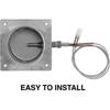 Fire Burn Pot & Hot Rod Ignitor Kit Replacement for Traeger & Pit Boss Pellet Grills with Screws & Fusea