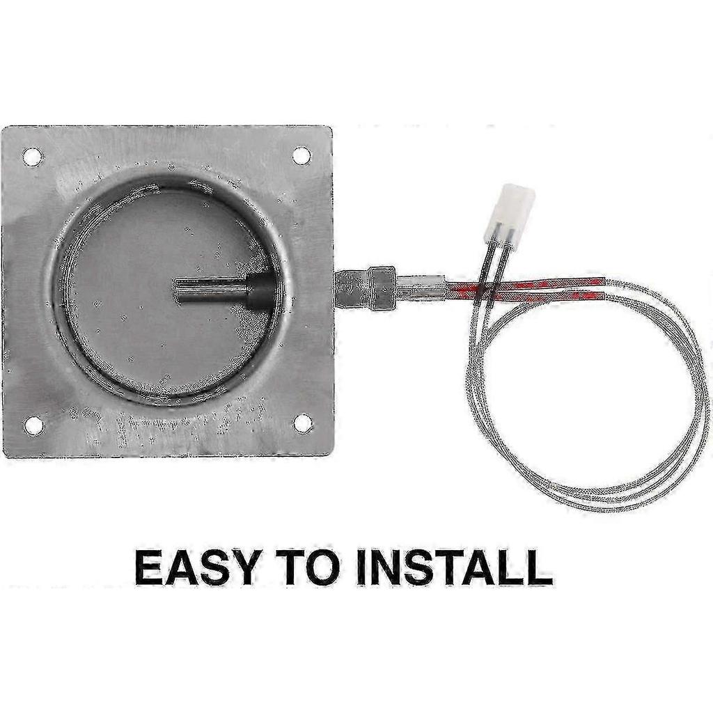 Fire Burn Pot & Hot Rod Ignitor Kit Replacement for Traeger & Pit Boss Pellet Grills with Screws & Fusea