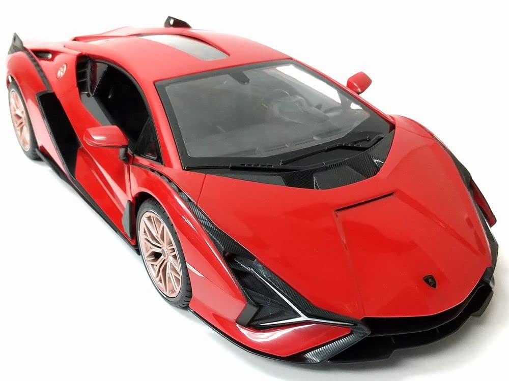 Lamborghini FKP37 Radio Control Car RC Up to 5 cars can run simultaneously RASTAR Red Sián 1/14 2.4Ghz
