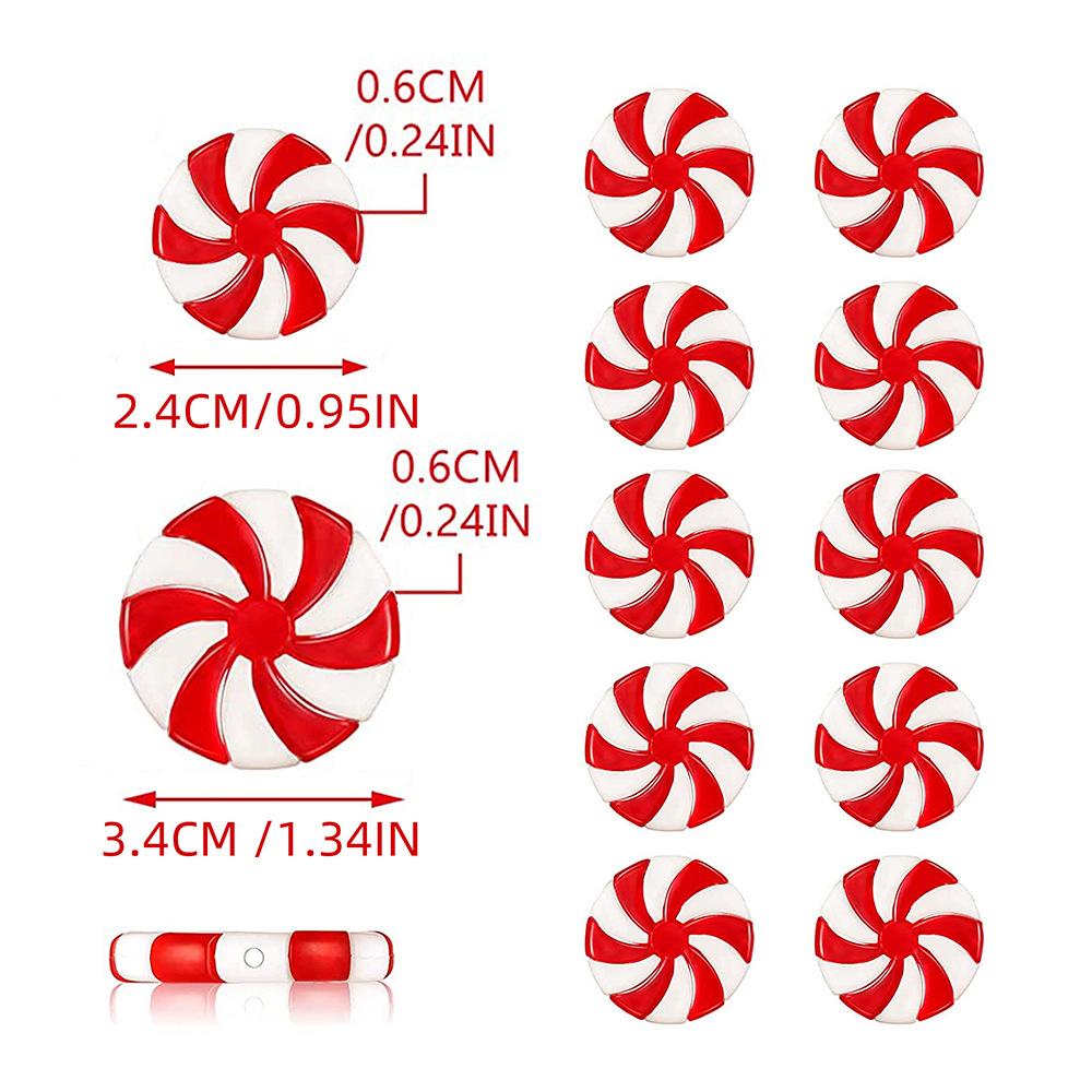 

Искусственная Рождественская Конфета Леденец Подвесной Семейный Рождественская Елка Украшения Декор Дом Вечеринка Детские Игрушки Ноэль Навидад 1.5cm красный