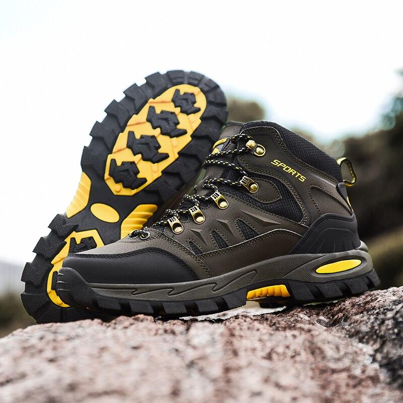 Winter Pro -Mountain Outdoor Hiking Shoes Men &Women Add Fur Hiking Boots Snow Walking Warm Training Trekking Footwear Boys
