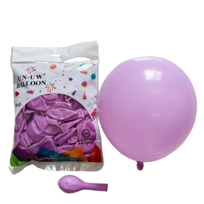 Durable and Safe 10-Inch Colorful Balloons for Kids' Birthday Party Decorations