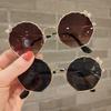 Cute Bow Children'S Glasses Sunglasses Trendy Fashion Versatile Sunglasses Children'S Metal Glasses
