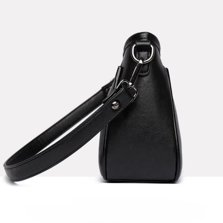 Soft Leather Simple Messenger Bag Women's Shoulder Bag