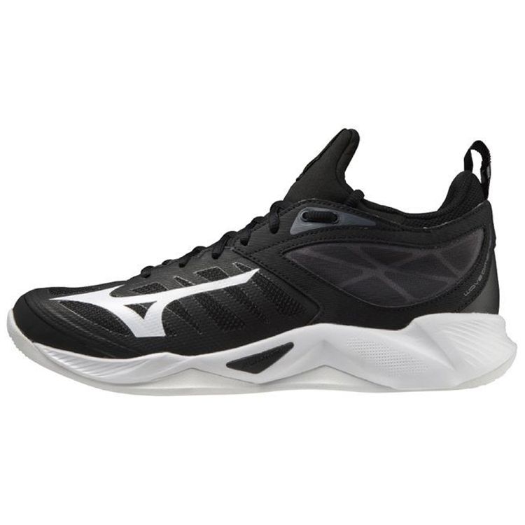 

Mizuno Wave Dimension Non-Slip Wear-Resistant Breathable Lightweight Low-Top Training Shoes Men Sneakers Black White V1GA224001 46