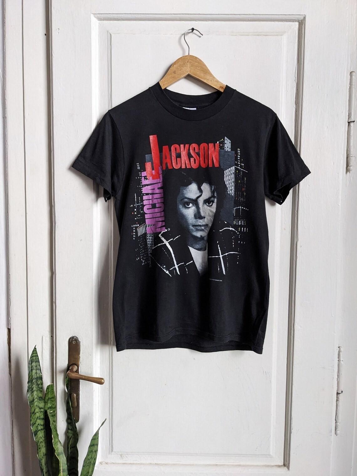 Vintage Michael Jackson 1988 Bad Tour Merch T-Shirt S