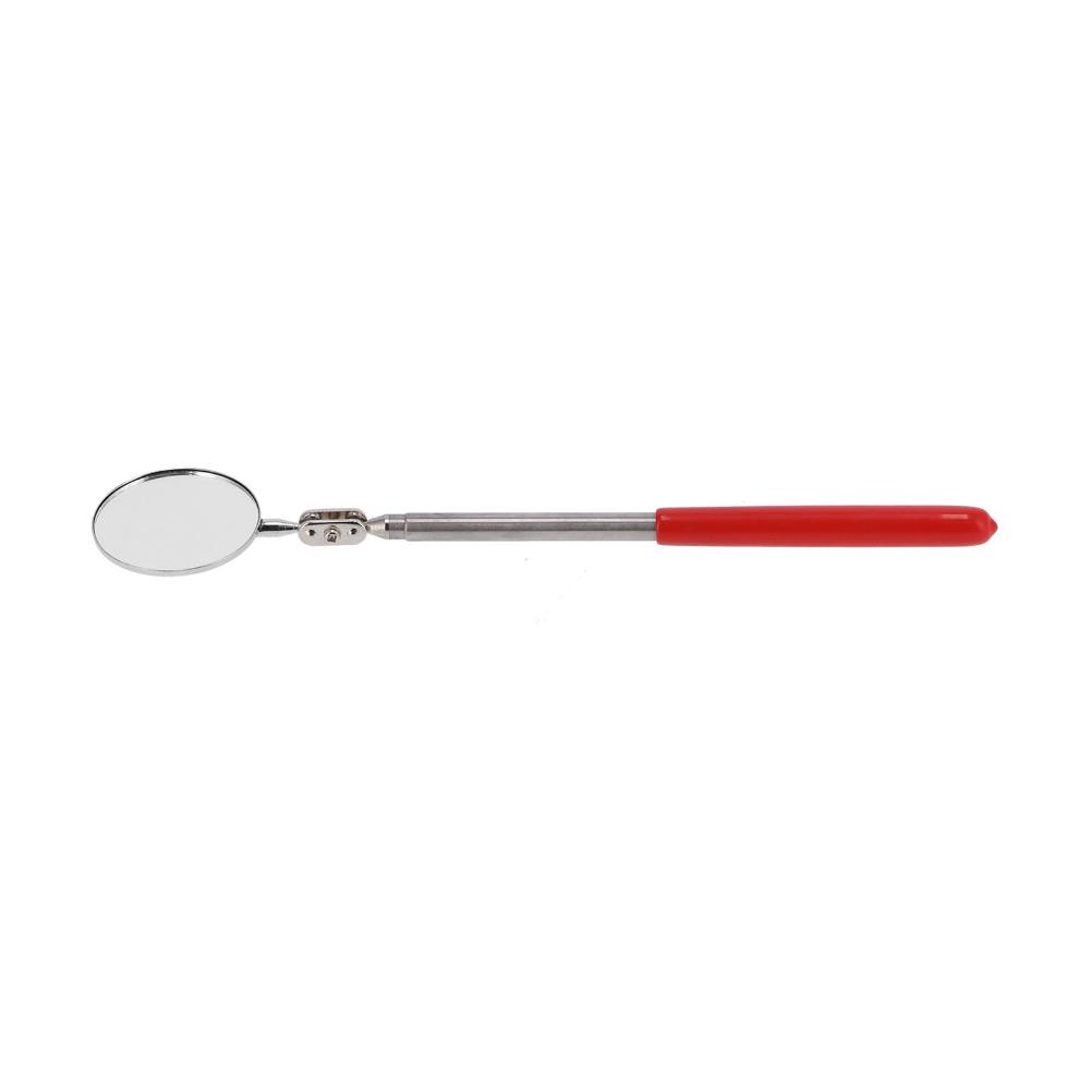 Practical Telescopic Inspection Mirror Extendable Durable Auto Repair Tool Round Pickup Tool Ac Pipe Maintenance
