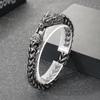 8mm Dragon Bracelet for Men Boy Tennis Chain Jewelry - Stainless Steel 304 - KB204076-MZOZ