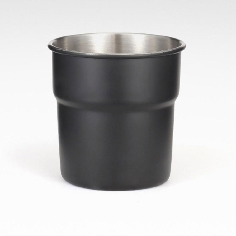 4pcs Stainless Steels Drinking Cup Outdoor Travel Coffees Milk Mugs Replacement Stackable Camping Cup with Cup Cover