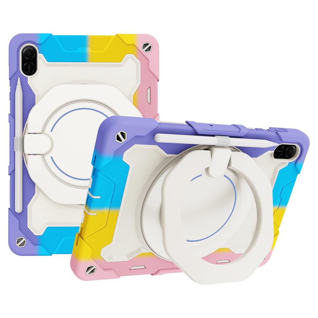 For Honor Pad X9/Pad X8a Case with Kickstand PC+Silicone Shockproof Rugged Tablet Cover