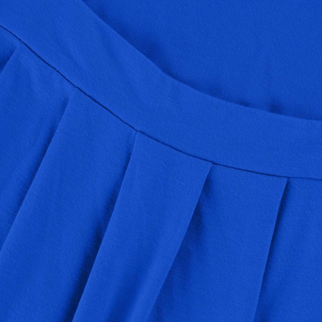 Ladies Color Square Neck Short Sleeve Ruched Breathable Short Sleeve Top