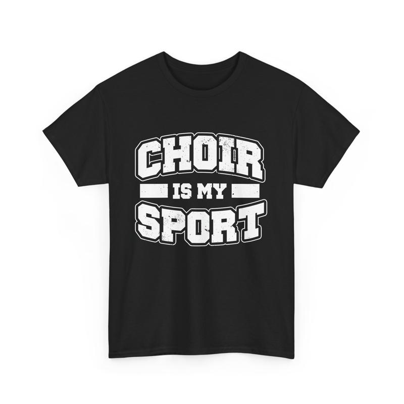 T-shirt pour professeur de chorale, le directeur du ch?ur est mon sport S