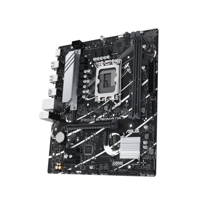 Carte mère - asus - prime b760m-r d4 - intel b760 lga 1700 micro atx