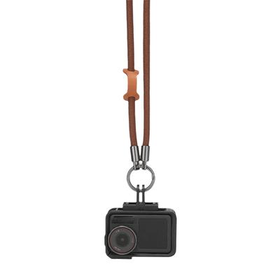 Anti-ztrátový popruh pro akční kameru Nastavitelný přenosný šňůrka na kameru Řemínek na zápěstí Popruh na krk pro DJI Osmo Action 5 Pro / 4 / 3