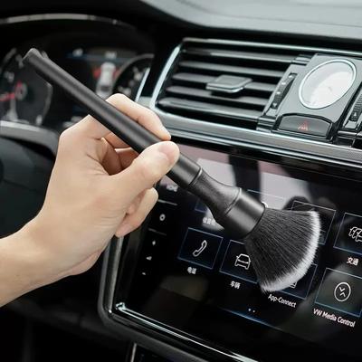 Ultra-Soft Car Detailing Tools Detailing Brush Auto Interior Detail Brush Synthetic Boars Hair for Car Cleaning Accessories
