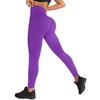 Pantalones de Yoga de Cintura Alta para Mujer Sin Costuras Levanta Glúteos Ajustados Fitness Mallas Casuales