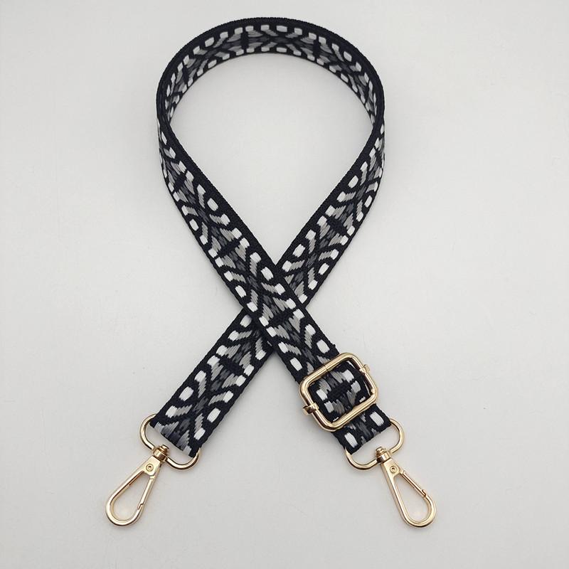 New Bag Nylon Knit Shoulder Strap Adjustable Length Metal Hook Backpack with Versatile Bag Parts Accessories Is A Trendy Idea