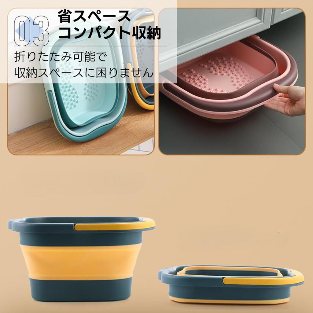 Asdays Vana na nohy skládací kbelík na nohy Vana na nohy skládací Lehká venkovní 13 litrů (Šedá)