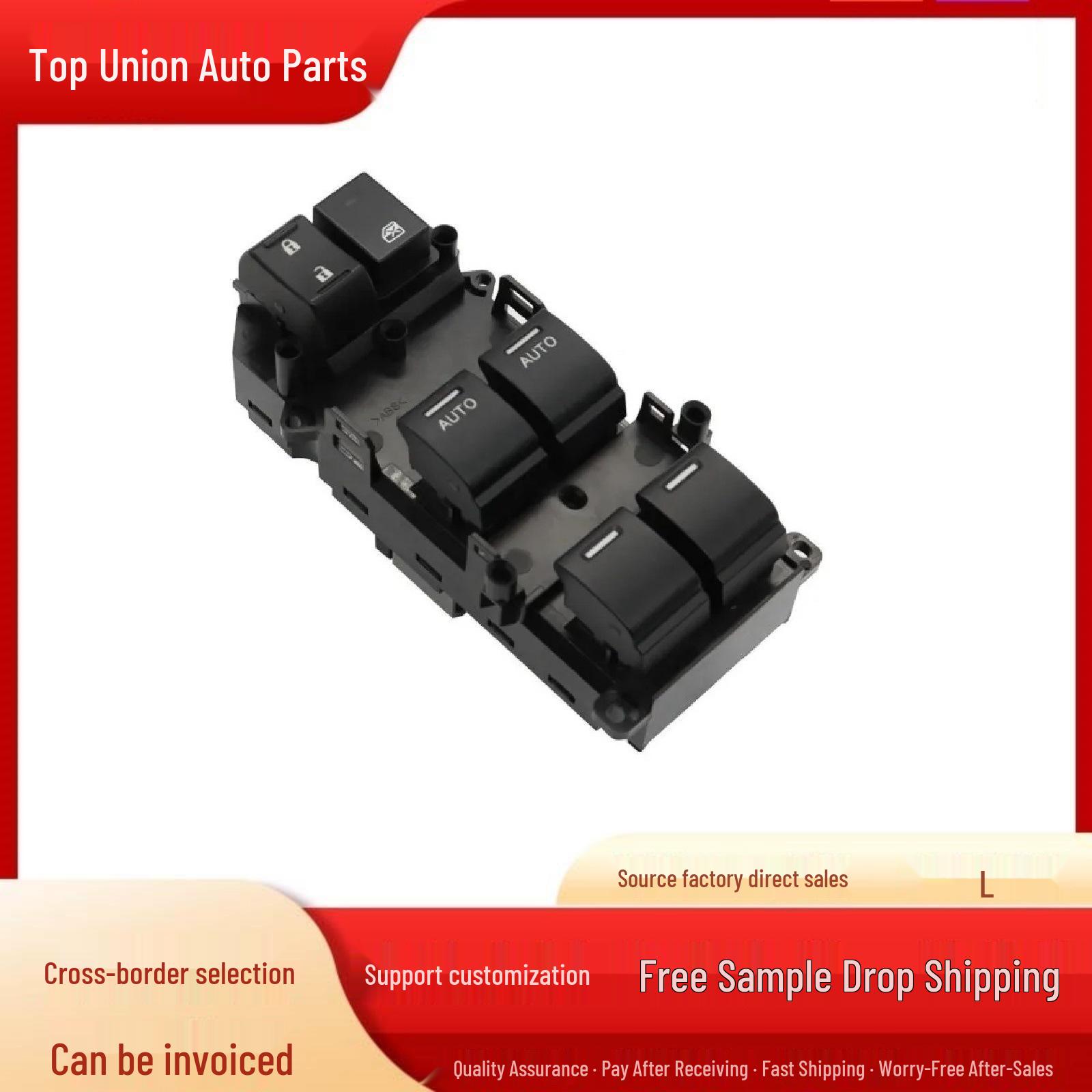 Compatible with 08-12 Honda Accord/Odyssey Window Lift Switch 35750-TA0-A31. Electric