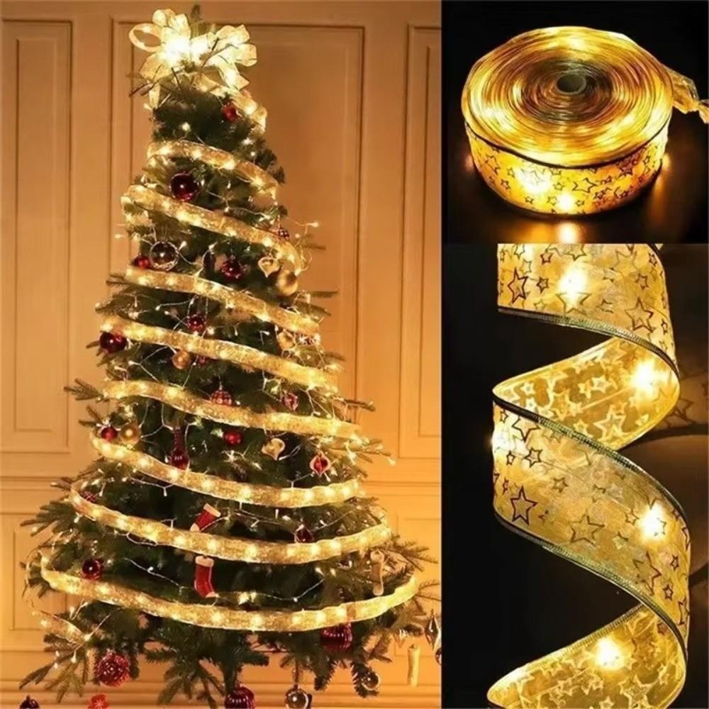 10m Length Xmas Tree Lights USB/Battery Powered Fairy Lights String Holiday Decor