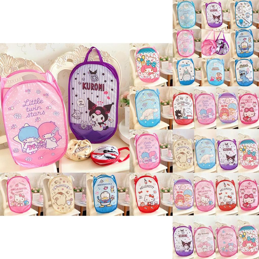 Large Laundry Bag Featuring Adorable Sanrio Characters For Kids**