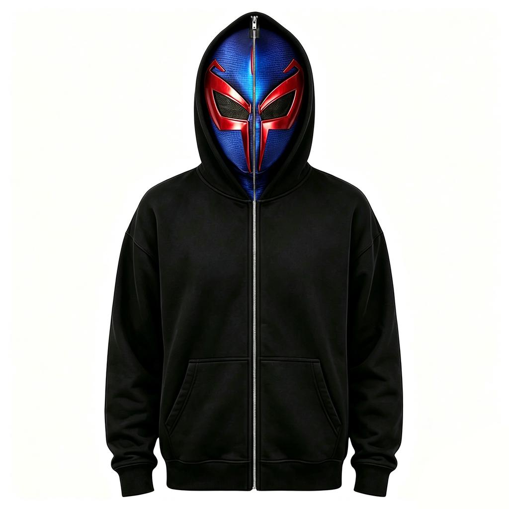 Women's Halloween Graphic Print Zip Up Hoodie Casual Long Sleeve Sweatshirt for Parties and Everyday Wear