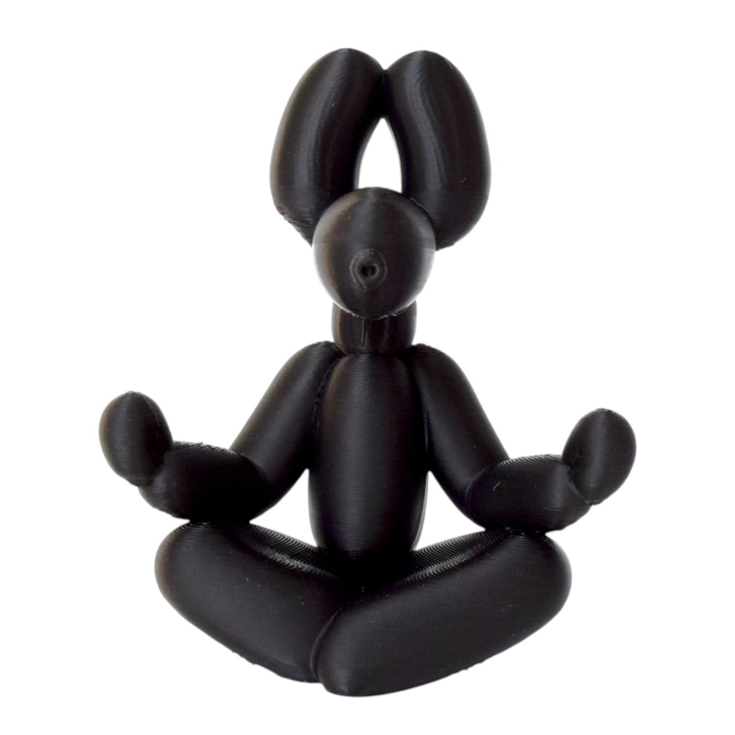 

3D Balloon Meditation Dog - Creative Animal Desktop Ornaments & Decorative Crafts 8cm x 6cm x 10cm