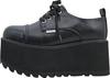 Yosuke Platform Shoes, 6318006, Men's, Black, Size 27.0 Cm