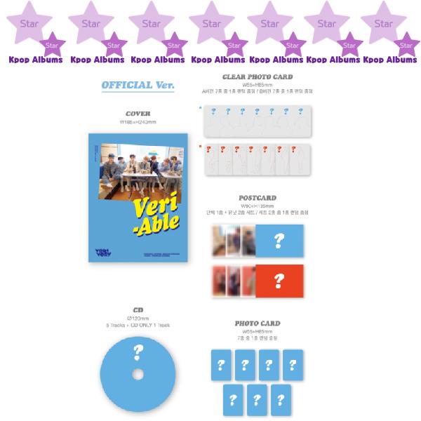 

VERIVERY - VerI-ABLE / 2nd Mini Album (OFFICIAL Ver.) (kpop) as the picture