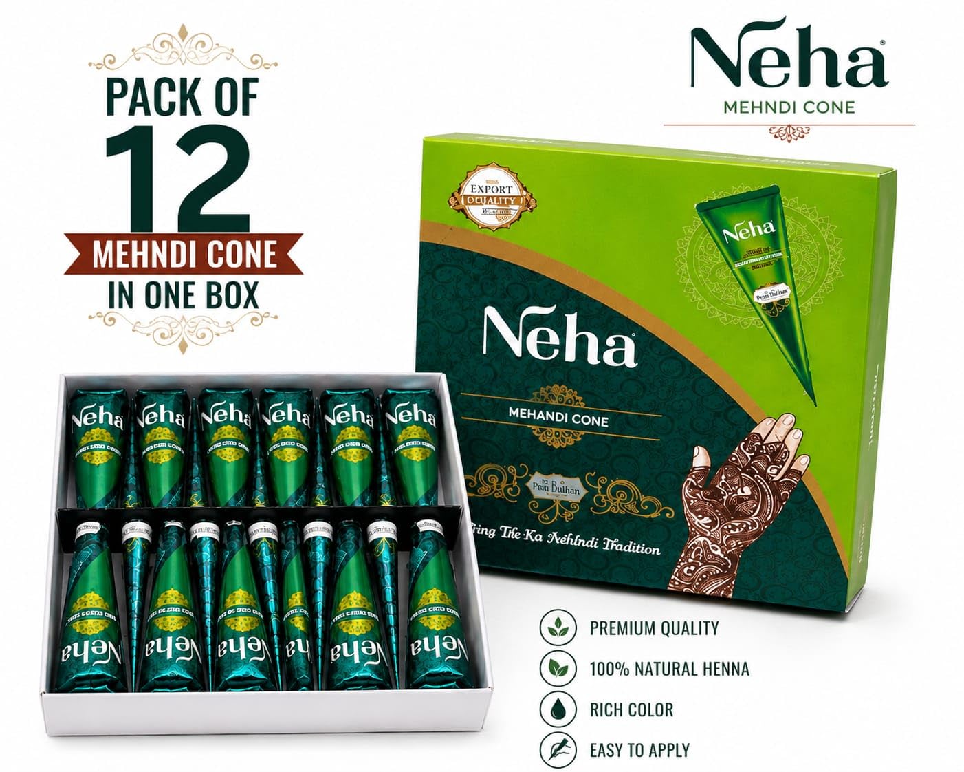 Neha Premium Henna Mehandi Konusi |