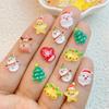 10Pcs Mini Christmas Nail Art Decoration Cartoon Nail Parts Accessories Nail Art Ornaments  Women