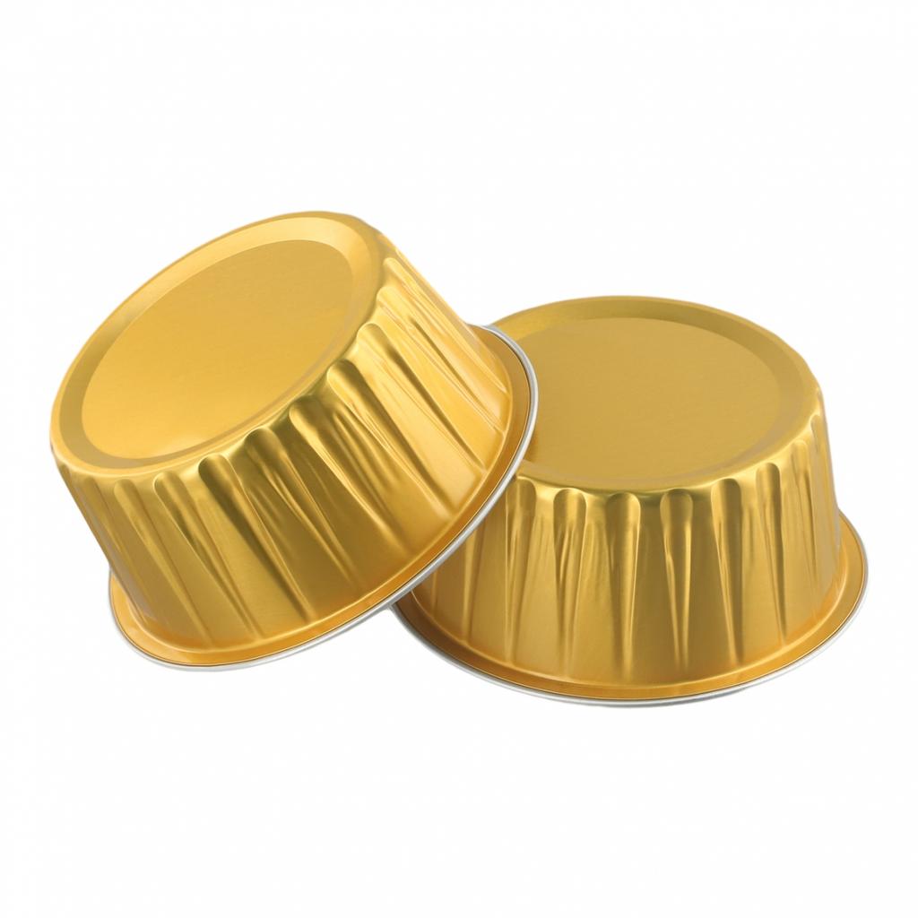 20PCS Foil Cups 8.4*6.5*3.4cm Air Fryer Cake Decorating