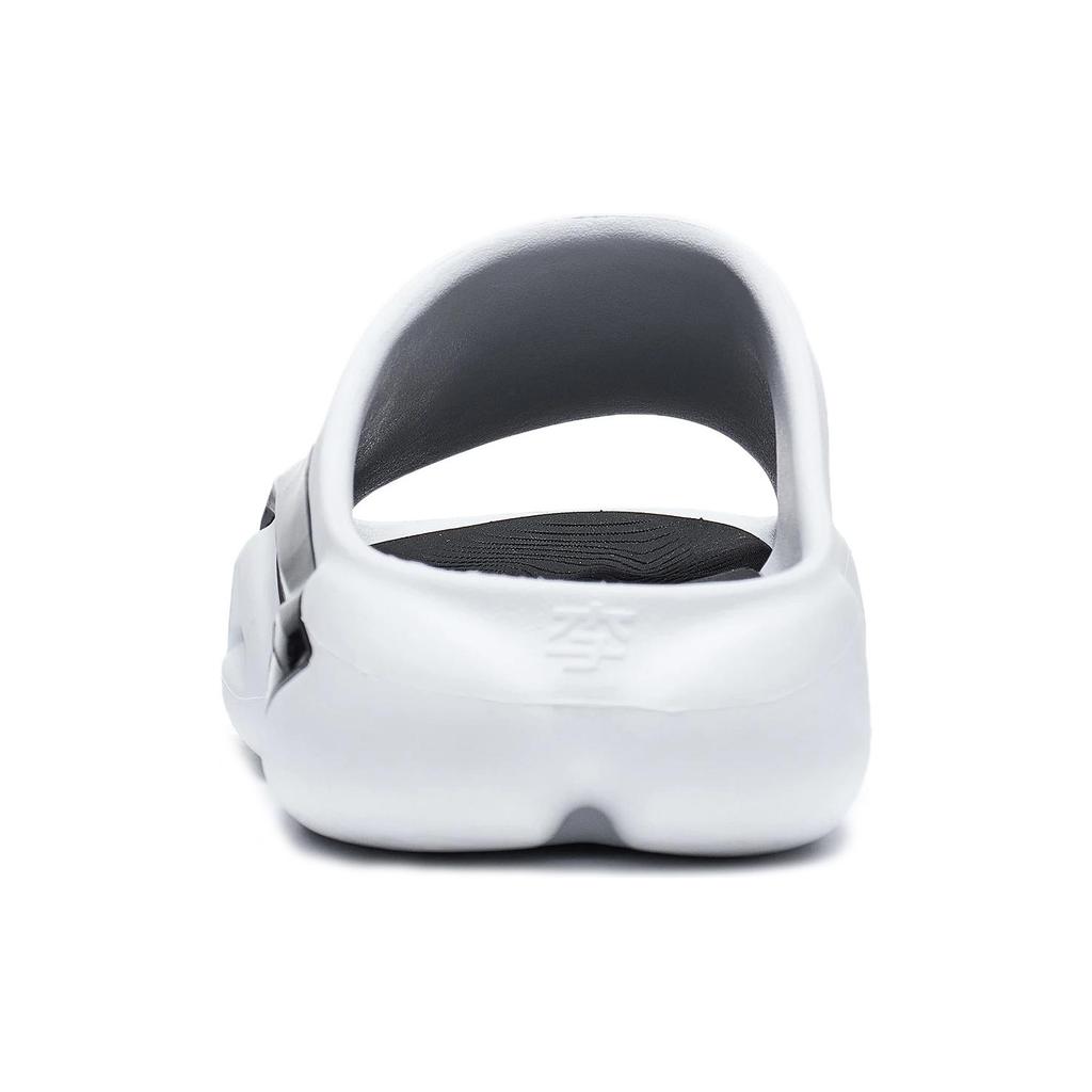 Li Ning BADFIVE Slide EVA Slide Pantofle Pánské Bílá Černá ABTT003-1