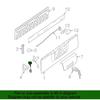 Auto Accessory for  2005-2018 Rear Tailgate Hinge Bushing 93478-ZP50A 93479-ZP50A Replacement Hinge Bushing Set